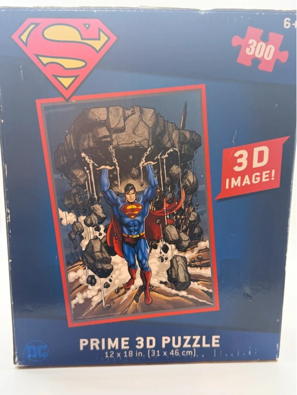 DC Superman Prime 3D Puzzle 300 pieces Sealed